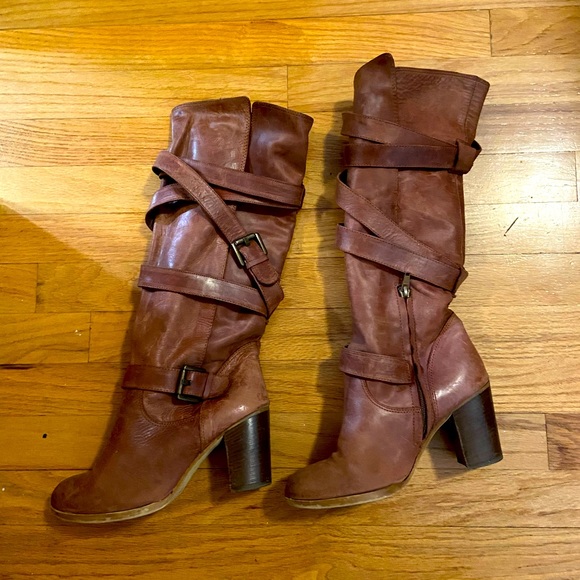 Italian leather boots - Picture 1 of 6